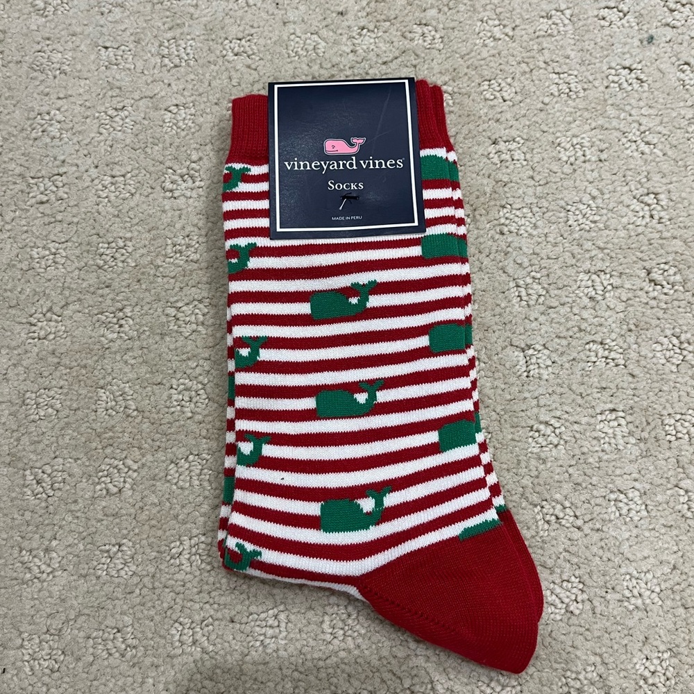 Vineyard Vines Christmas Socks